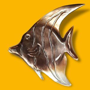 Brooch Pin Pearlized Sunfish